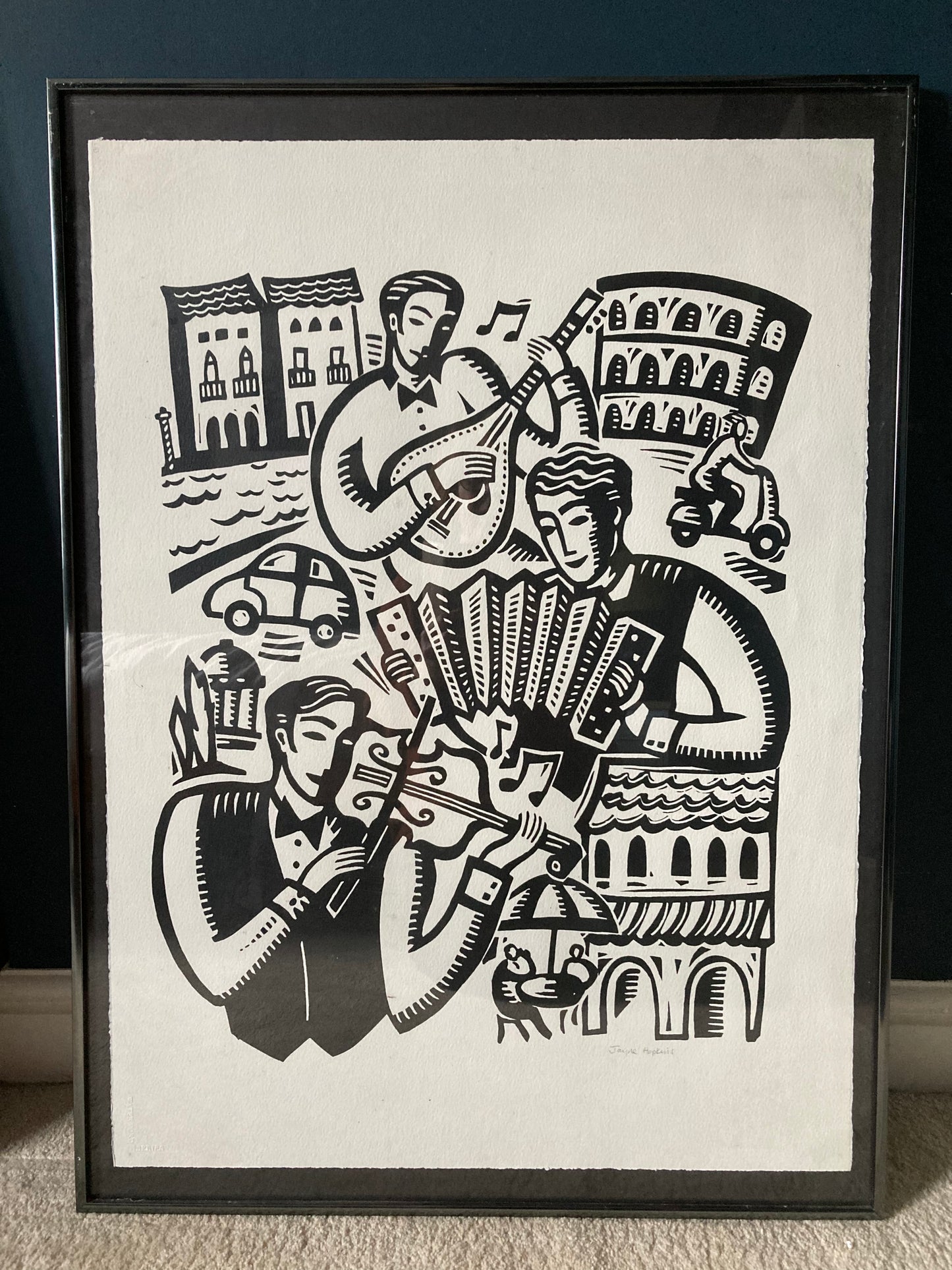 Italia - screenprint